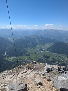 Photo de Julian Sandweger le long du parcours
