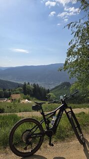 Foto von Adelheid Lautner entlang der Tour