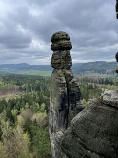 Fotografia z Ines Köhler na trase