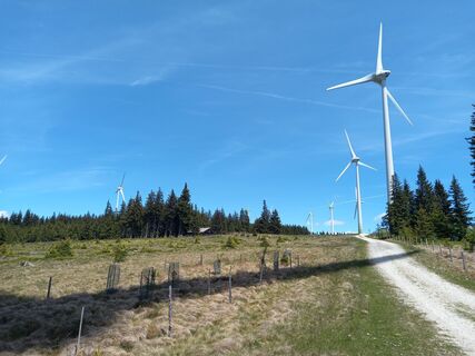 Foto von Johann BENKE entlang der Tour