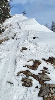 Foto de Daniela Überreich a lo largo del recorrido