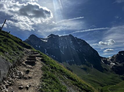 Foto von Dominique BERTHET entlang der Tour