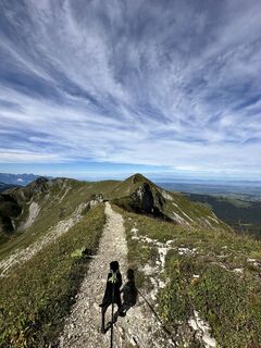 Foto von Rachel Jornod entlang der Tour