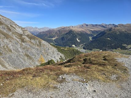 Photo de Robert Walter le long du parcours