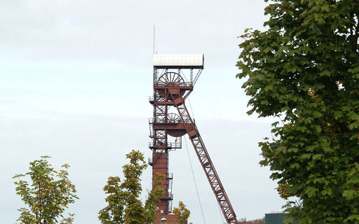 Förderturm der ehemaligen Zeche Sophia Jacoba in Hückelhoven