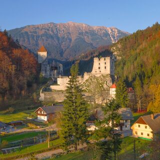 Stadt Kamen im Begunjščica