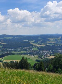 Foto von Johanna Keller entlang der Tour