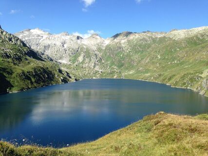 Unterwegs der Bergseen von Orsino, Orsirora und Valletta
