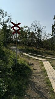 Fotografia z Justin Rider na trase