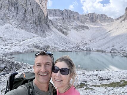 Foto von michele angelini entlang der Tour
