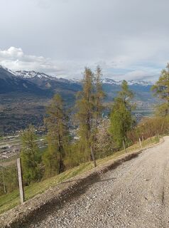 Foto de Jean-Pierre Sion a lo largo del recorrido