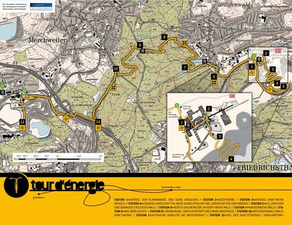 Karte Tour d´ Énergie