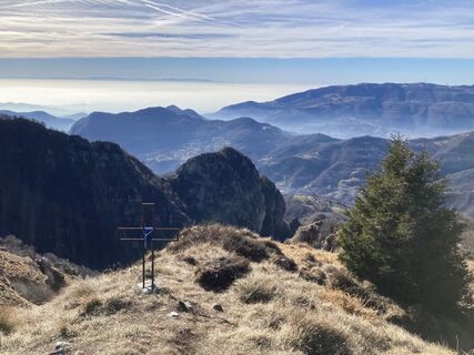 Foto von Marilena Locatelli entlang der Tour