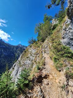 Foto von Flo entlang der Tour