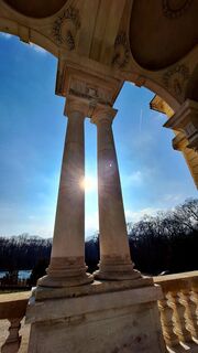 Foto von Regina Fleischmann entlang der Tour