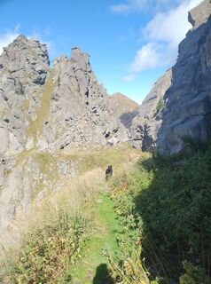 Photo de Guido Trenti le long du parcours