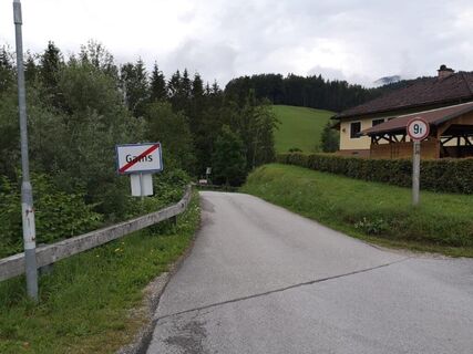 der Weg aus Gams