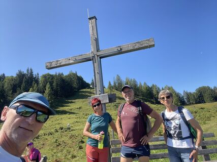 Foto de Matthias Schorn a lo largo del recorrido