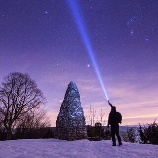 Astrobild der Steinpyramide