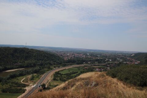 Foto de Günter Kleutsch a lo largo del recorrido