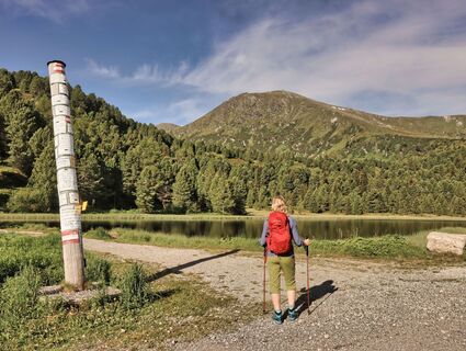 Vorbei am Winterleitensee
