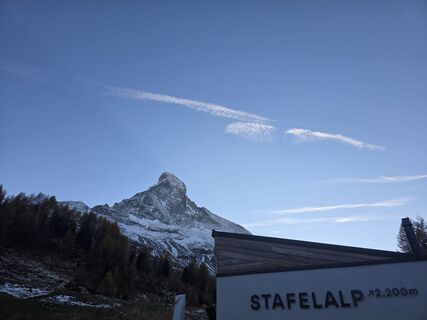 Photo de Helen le long du parcours