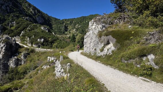 Foto von Helmuth Ammerer entlang der Tour