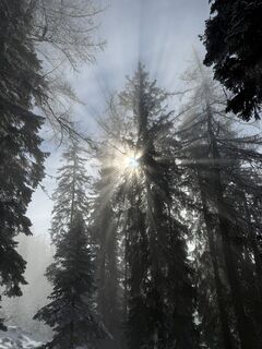 Foto von Dominik Kussegg entlang der Tour