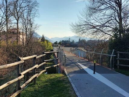 Photo de Erwin Maier le long du parcours