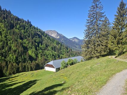 Foto von Karl-Heinz Martin entlang der Tour