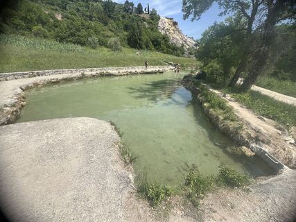 Foto von Giulio Vannini entlang der Tour
