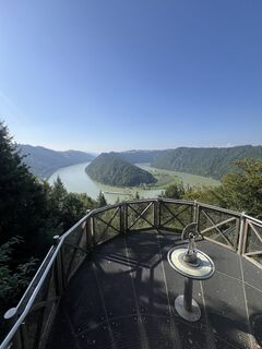 Foto von Kateřina Kozová entlang der Tour