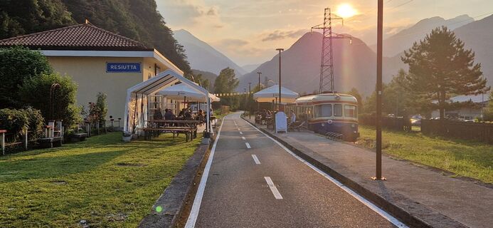 Foto von Utassy Tóth Johanna entlang der Tour