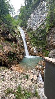 Foto von Melanie Umfahrer entlang der Tour