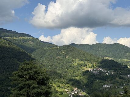 Foto de Stefano Arosio a lo largo del recorrido