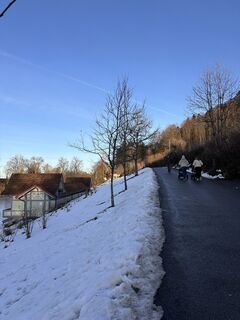 Foto von Cyrill Bischof entlang der Tour