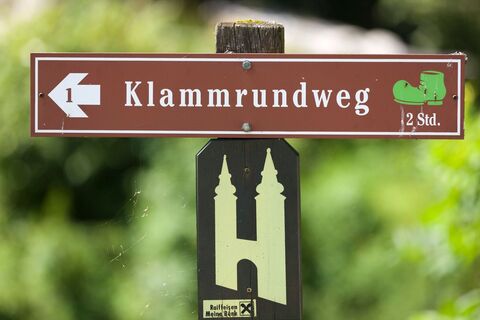 Eintritt in die Donnersbachklamm