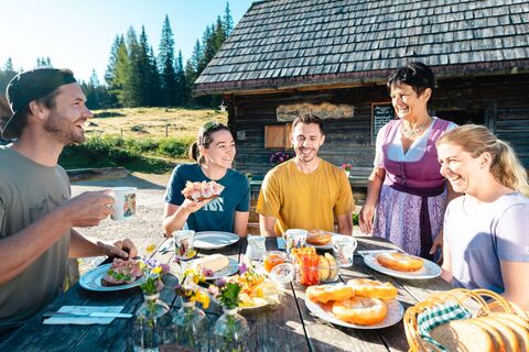 Viehberg_Ritzingerhütte_Almjause