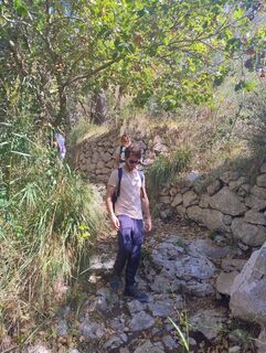 Photo de Michele cristino le long du parcours