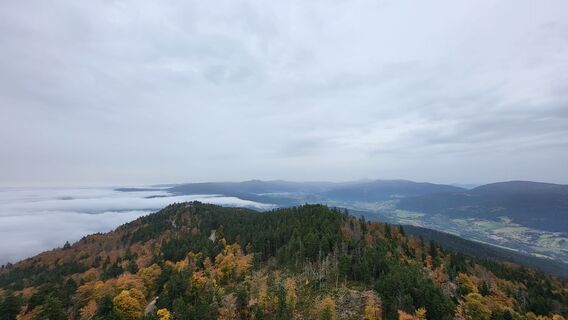Foto von Sebastian entlang der Tour