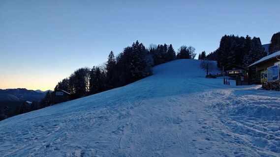 Foto de Matthias Rottenschlager a lo largo del recorrido