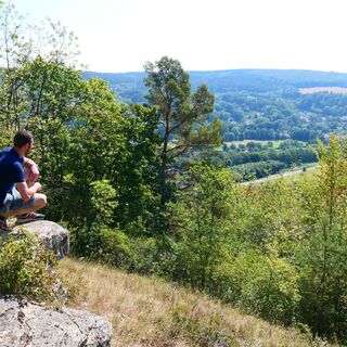 Aussicht auf Thüringer Wald - Meiningen