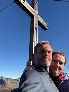 Foto de Sabrina Gmeiner a lo largo del recorrido