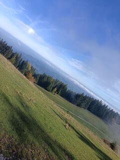 Photo de Edith K. le long du parcours