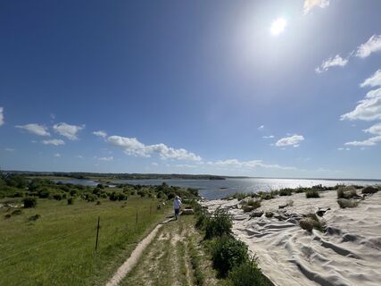 Photo de Harald Engel le long du parcours