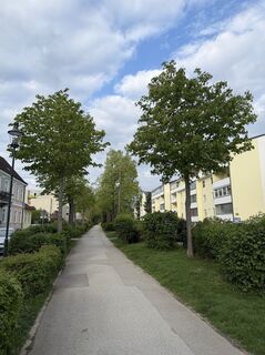 Vom Bahnhof via Josefsplatz in die Weilburgstraße und auf dieser weiter zum Beginn des Wegerls im Helenental.