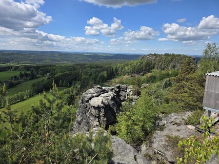 Foto von Peter Griesbach entlang der Tour