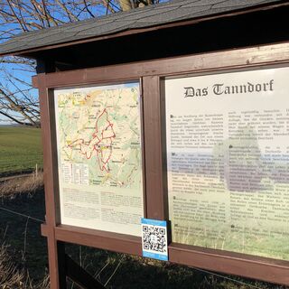 Infotafel Wüstung Tanndorf