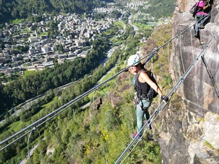 Ferrata Vigneron di Caspoggio