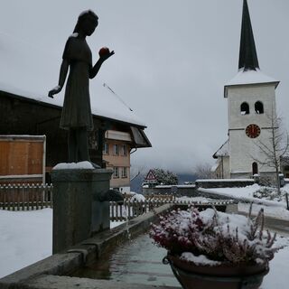 Guggisberg Dorf - Winterwanderung Guggisberg